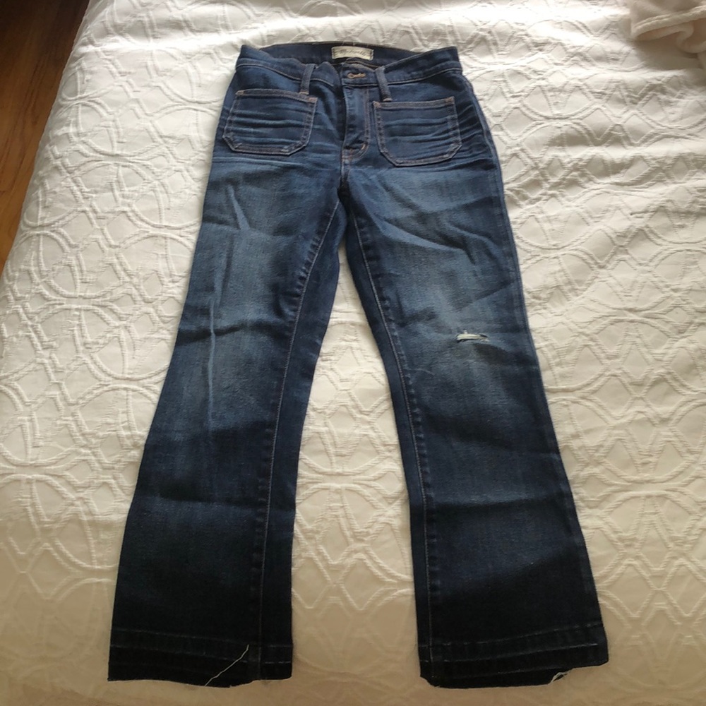 Madewell jeans cali demi boot